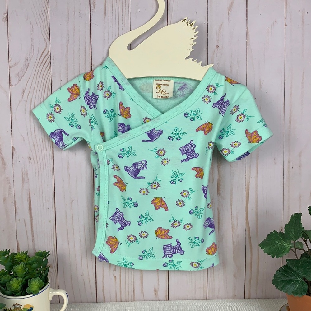 Ecobaby Organic Cotton Kitty Butterfly Shirt